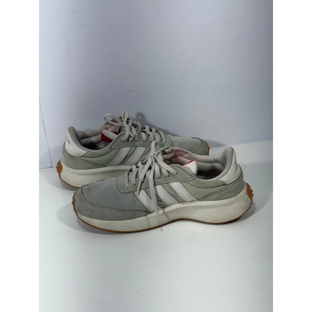 Adidas Retropy F2 Sage Green White‎ Orange Retro Running Shoes HQ1973 Mens 7